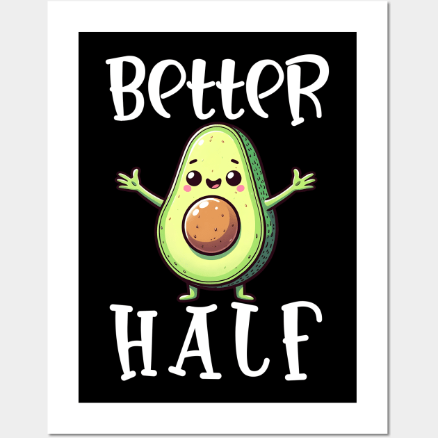 Better Half Avocado Wall Art by Bellinna